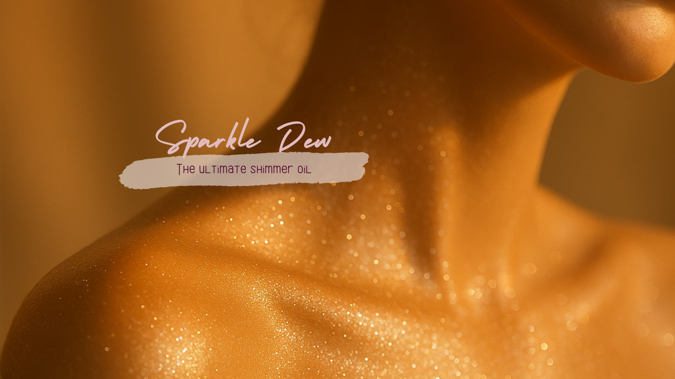 Tart and Tonic Sparkly shimmery dry oil for body face and hair